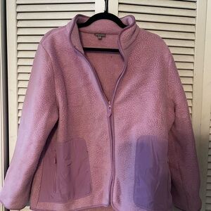 Women's Purple Fleece Jacket